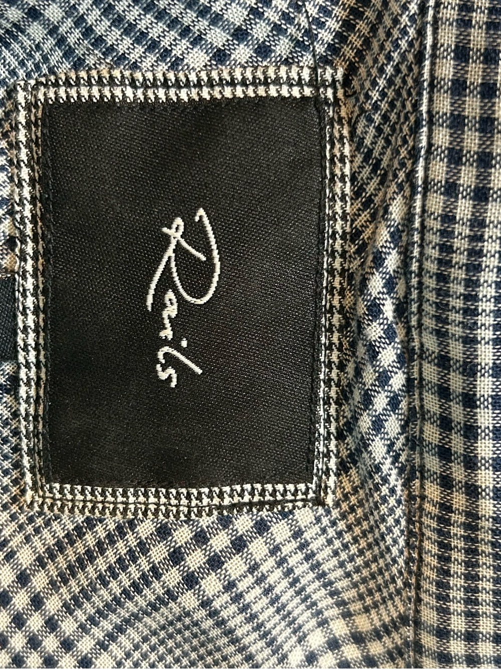 Rails Blue and White flannel plaid Button-Up Shirt - Picture 2 of 5
